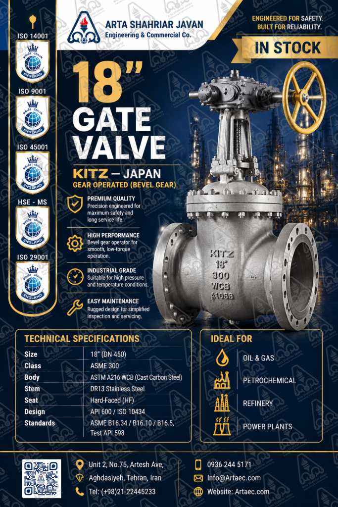 41- Gate Valve 18 Inch Class 300 A216 WCB